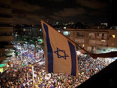 Οι Ισραηλινοί βγήκαν στους δρόμους